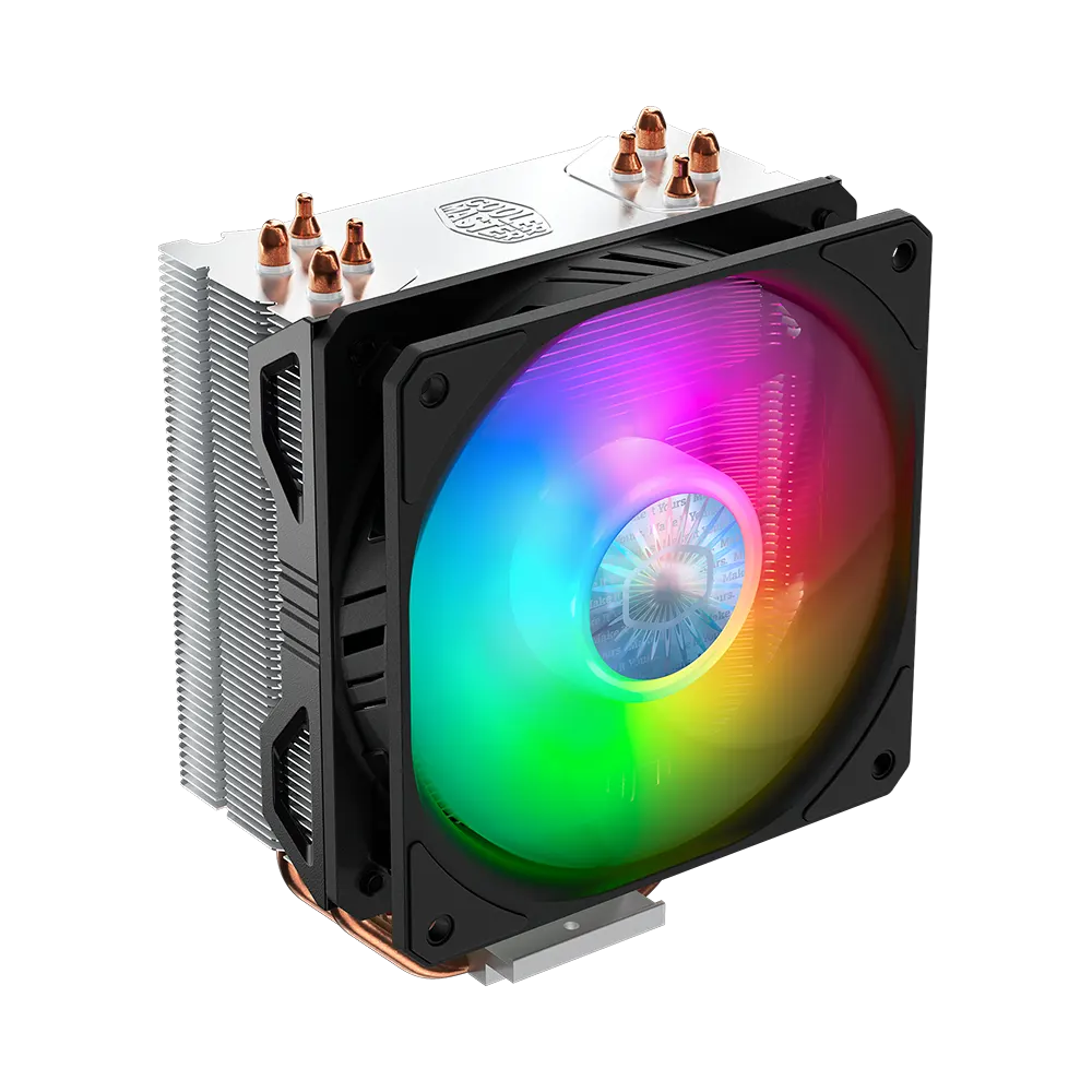 Disipador Air Cooler CPU Cooler Master Hyper 212 ARGB 157mm AMD Intel c/ Ctrl. ARGB